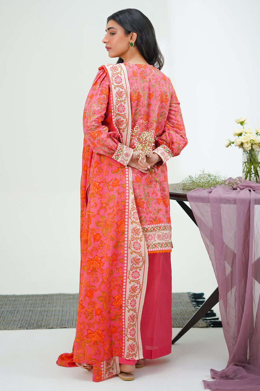 Zellbury Essential Printed Lawn Unstitched 2Pc Suit WUS24X21301