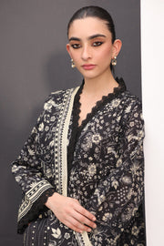 Zellbury Monochrome Printed Lawn Unstitched 2Pc Suit WUS24X21490