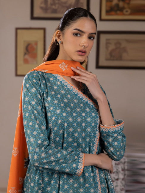 Zellbury Summer Printed Lawn Unstitched 2Pc Suit WUS24X21601