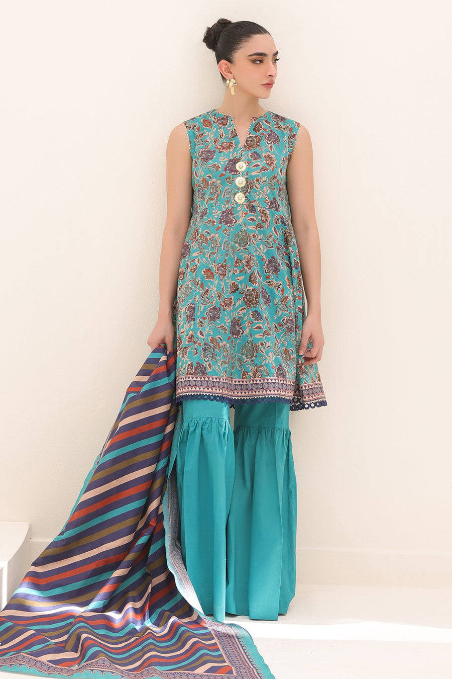 Zellbury Essential Printed Lawn Unstitched 2Pc Suit WUS24X21650
