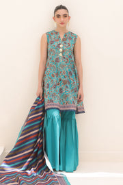 Zellbury Essential Printed Lawn Unstitched 2Pc Suit WUS24X21650