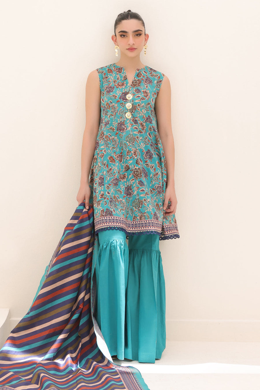 Zellbury Essential Printed Lawn Unstitched 2Pc Suit WUS24X21650