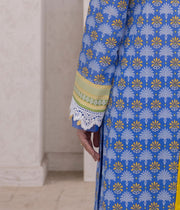 Zellbury Summer Printed Lawn Unstitched 3Pc Suit WUS24X31053