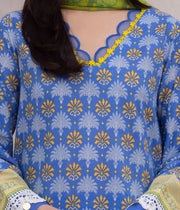 Zellbury Summer Printed Lawn Unstitched 3Pc Suit WUS24X31053