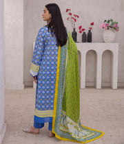 Zellbury Summer Printed Lawn Unstitched 3Pc Suit WUS24X31053