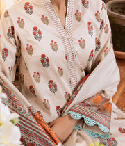 Zellbury Summer Printed Lawn Unstitched 3Pc Suit WUS24X31096