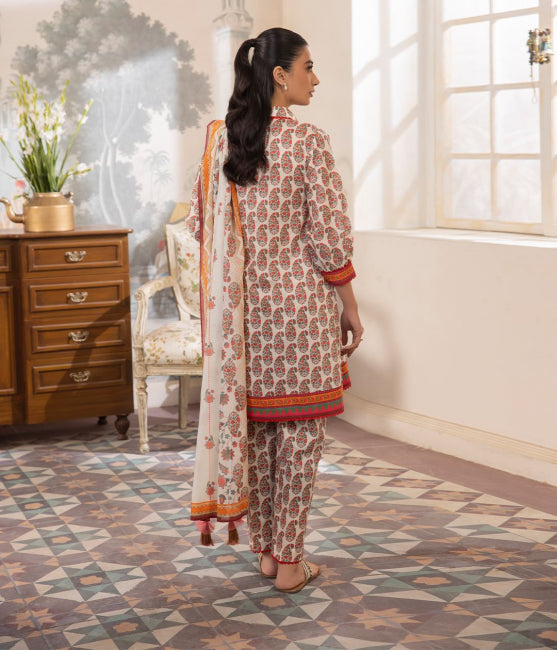 Zellbury Summer Printed Lawn Unstitched 3Pc Suit WUS24X31097