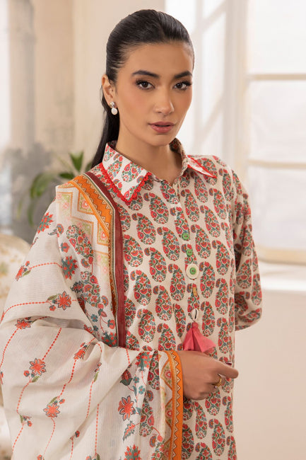 Zellbury Summer Printed Lawn Unstitched 3Pc Suit WUS24X31097