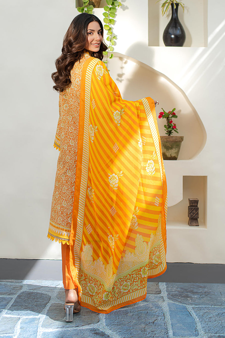 Zellbury Summer Printed Lawn Unstitched 3Pc Suit WUS24X31197