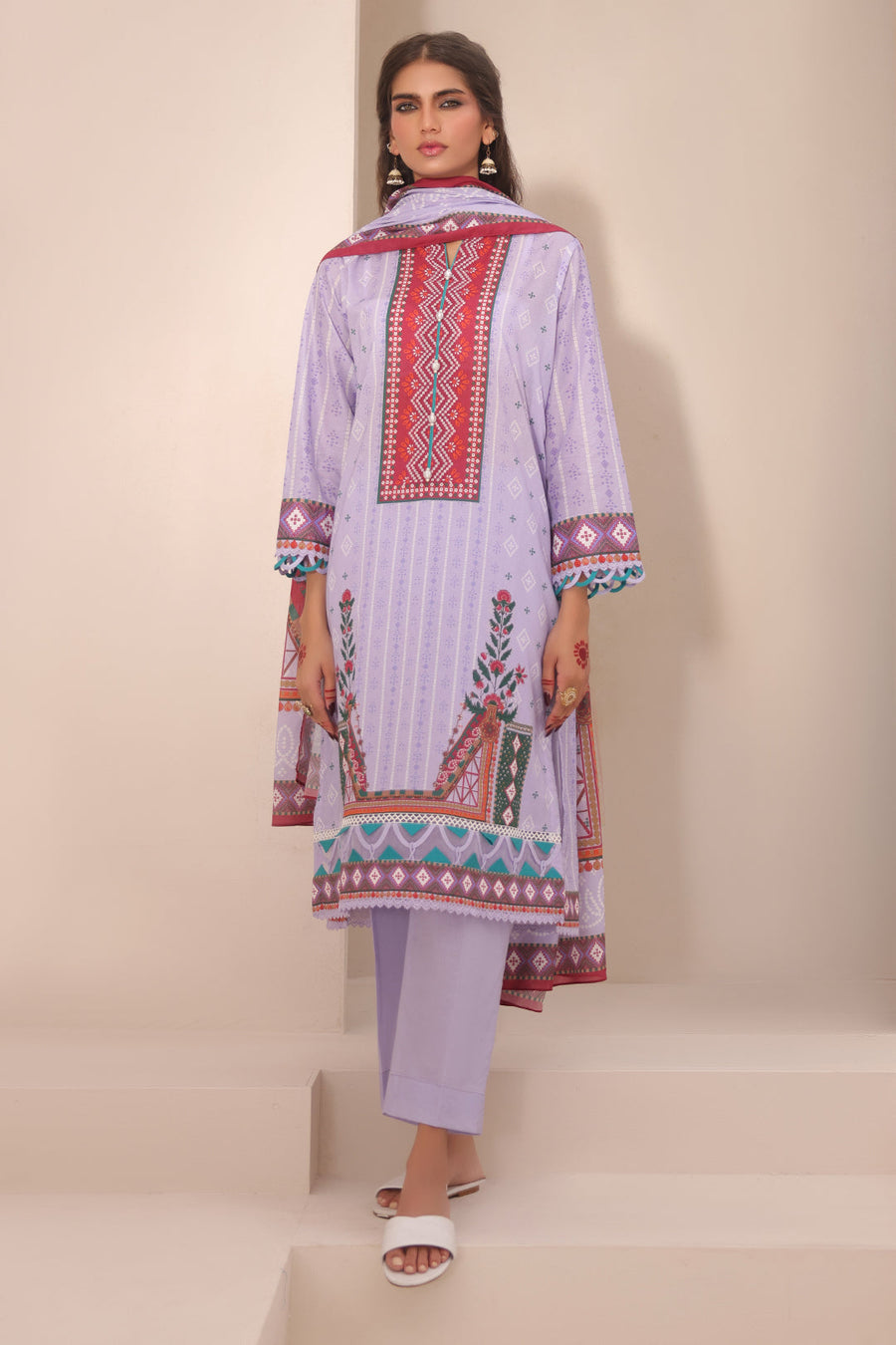 Zellbury Summer Printed Lawn Unstitched 3Pc Suit WUS24X31213