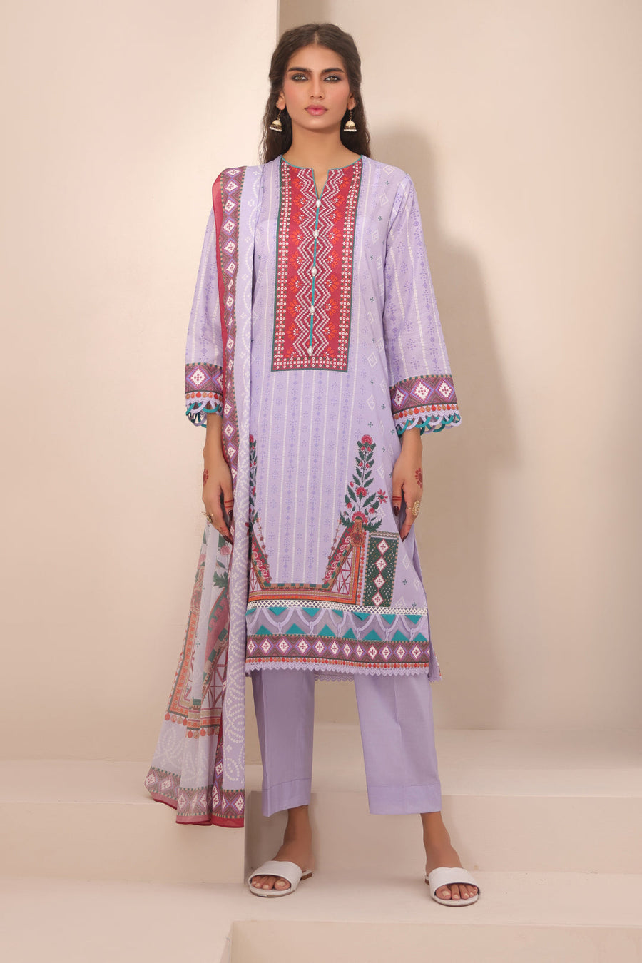 Zellbury Summer Printed Lawn Unstitched 3Pc Suit WUS24X31213
