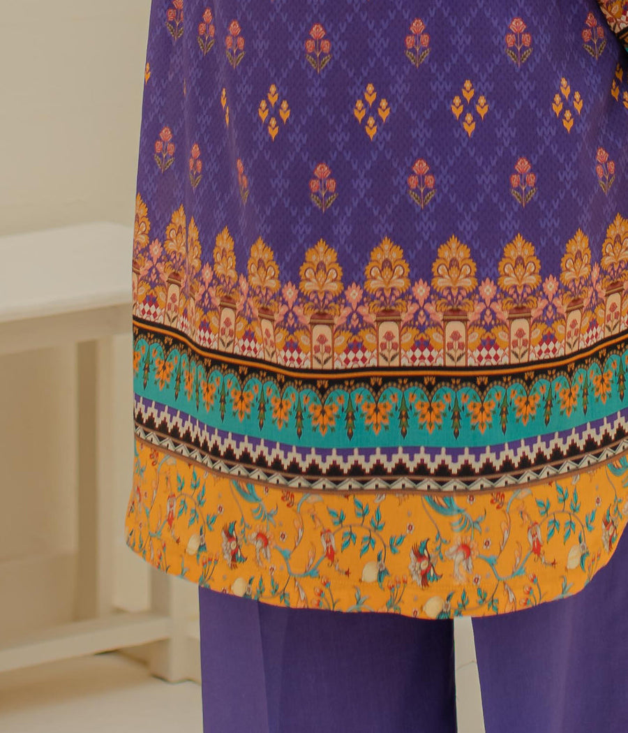 Zellbury Summer Printed Lawn Unstitched 3Pc Suit WUS24X31215