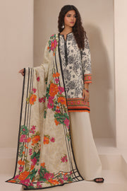 Zellbury Essential Digital Printed Lawn Unstitched 3Pc Suit WUS24X31230