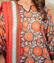 Zellbury Summer Printed Lawn Unstitched 3Pc Suit WUS24X31242