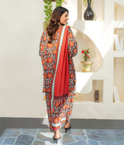 Zellbury Summer Printed Lawn Unstitched 3Pc Suit WUS24X31242