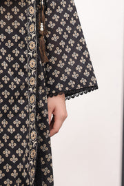 Zellbury Monochrome Printed Lawn Unstitched 3Pc Suit WUS24X31507