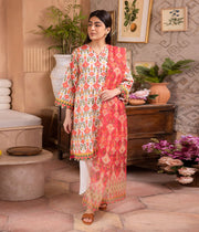 Zellbury Summer Printed Lawn Unstitched 3Pc Suit WUS24X31623