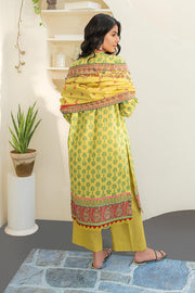 Zellbury Essential Digital Printed Lawn Unstitched 3Pc Suit WUS24X31668