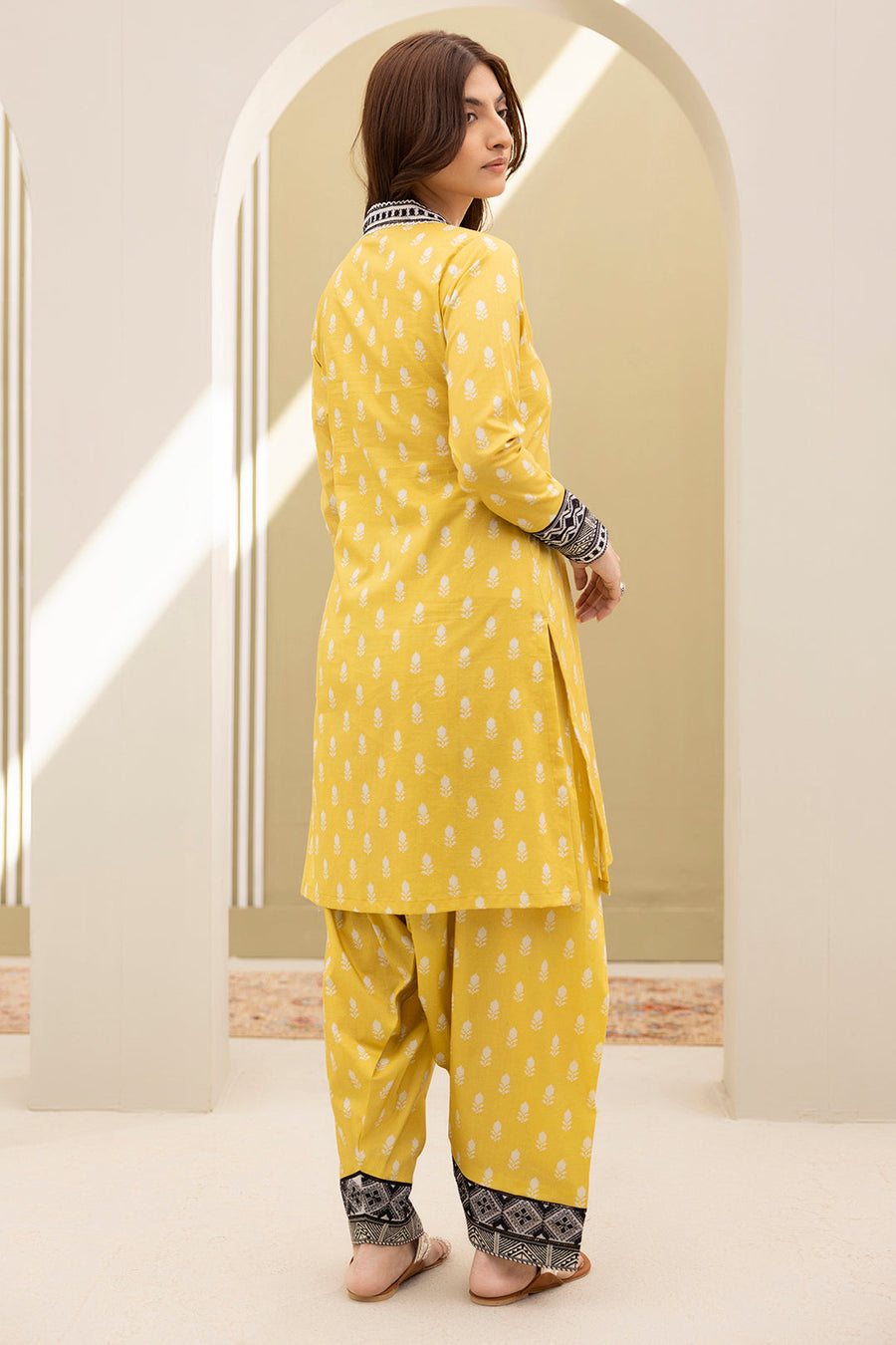 Zellbury Summer Embroidered Lawn Unstitched 2Pc Suit WUS25E20170