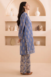 Zellbury Summer Embroidered Lawn Unstitched 2Pc Suit WUS25E20231
