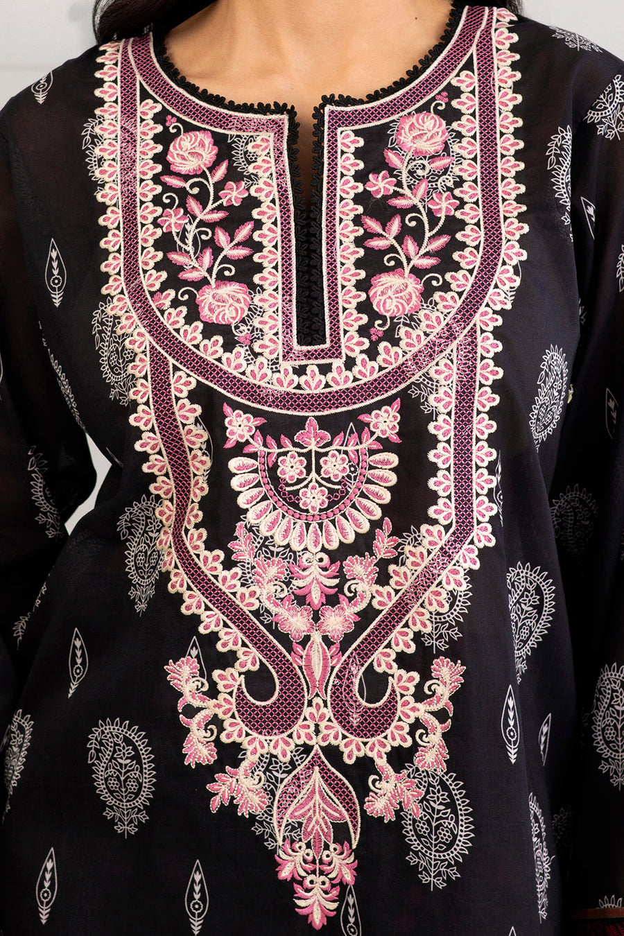 Zellbury Summer Embroidered Lawn Unstitched 2Pc Suit WUS25E20309