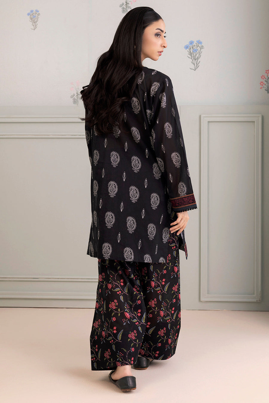 Zellbury Summer Embroidered Lawn Unstitched 2Pc Suit WUS25E20309
