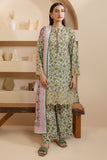 Zellbury Summer Embroidered Lawn Unstitched 3Pc Suit WUS25E30061