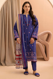 Zellbury Summer Embroidered Lawn Unstitched 3Pc Suit WUS25E30070