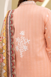 Zellbury Summer Embroidered Lawn Unstitched 3Pc Suit WUS25E30074
