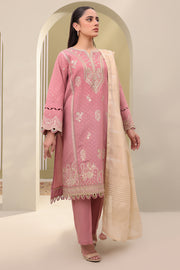 Zellbury Summer Embroidered Lawn Unstitched 3Pc Suit WUS25E30080