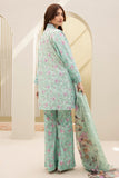 Zellbury Summer Embroidered Lawn Unstitched 3Pc Suit WUS25E30149