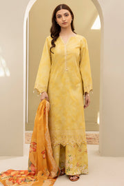 Zellbury Summer Embroidered Lawn Unstitched 3Pc Suit WUS25E30151
