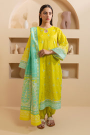 Zellbury Summer Embroidered Lawn Unstitched 3Pc Suit WUS25E30210