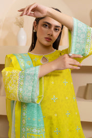 Zellbury Summer Embroidered Lawn Unstitched 3Pc Suit WUS25E30210