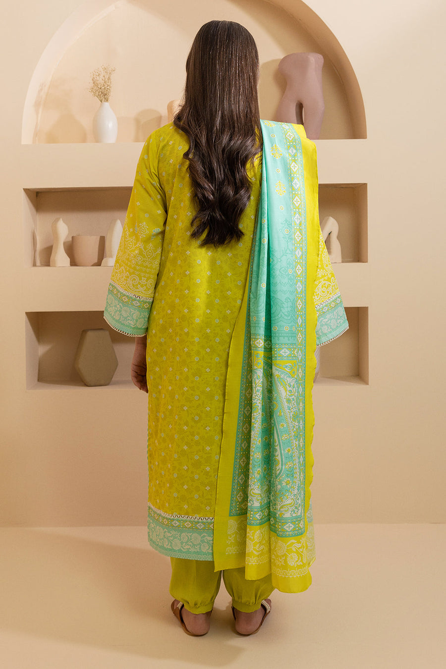 Zellbury Summer Embroidered Lawn Unstitched 3Pc Suit WUS25E30210