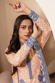 Zellbury Summer Embroidered Lawn Unstitched 3Pc Suit WUS25E30212
