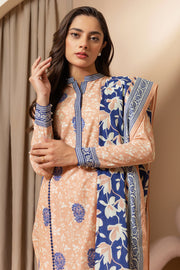 Zellbury Summer Embroidered Lawn Unstitched 3Pc Suit WUS25E30212