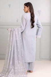 Zellbury Summer Embroidered Lawn Unstitched 3Pc Suit WUS25E30215