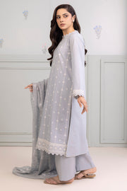 Zellbury Summer Embroidered Lawn Unstitched 3Pc Suit WUS25E30215