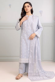 Zellbury Summer Embroidered Lawn Unstitched 3Pc Suit WUS25E30215