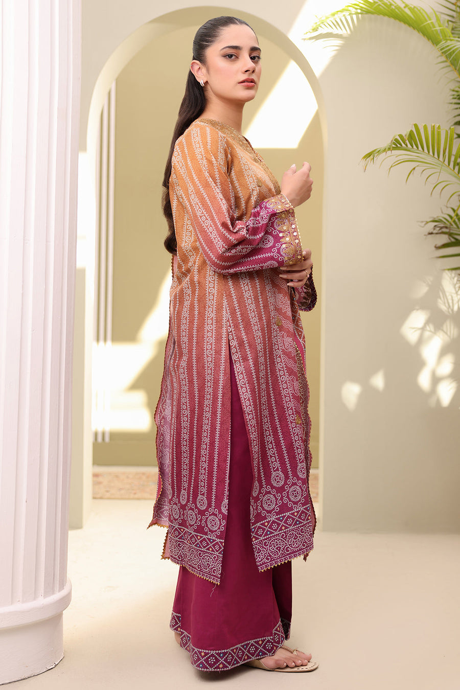 Zellbury Summer Embroidered Lawn Unstitched 3Pc Suit WUS25E30277