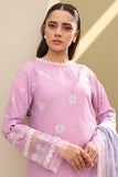 Zellbury Summer Embroidered Lawn Unstitched 3Pc Suit WUS25E30284
