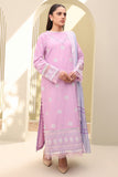 Zellbury Summer Embroidered Lawn Unstitched 3Pc Suit WUS25E30284