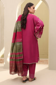 Zellbury Summer Embroidered Lawn Unstitched 3Pc Suit WUS25E30286