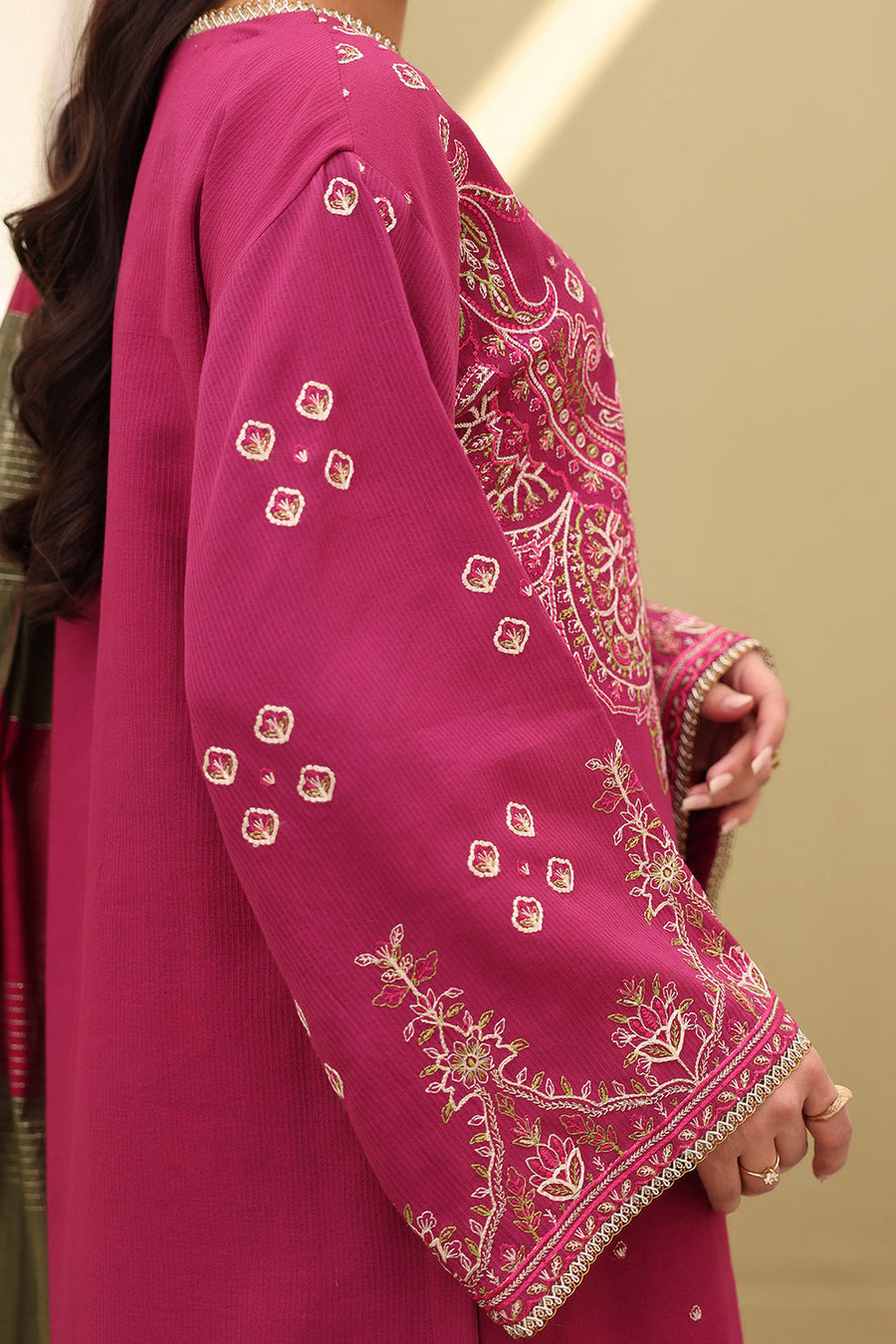Zellbury Summer Embroidered Lawn Unstitched 3Pc Suit WUS25E30286