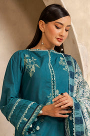 Zellbury Summer Embroidered Lawn Unstitched 3Pc Suit WUS25E30290