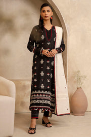 Zellbury Summer Embroidered Cambric Unstitched 3Pc Suit WUS25E30295