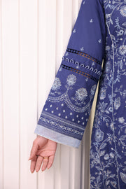 Zellbury Summer Embroidered Cambric Unstitched 3Pc Suit WUS25E30297