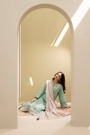 Zellbury Summer Embroidered Lawn Unstitched 3Pc Suit WUS25E30341
