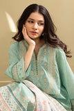 Zellbury Summer Embroidered Lawn Unstitched 3Pc Suit WUS25E30341